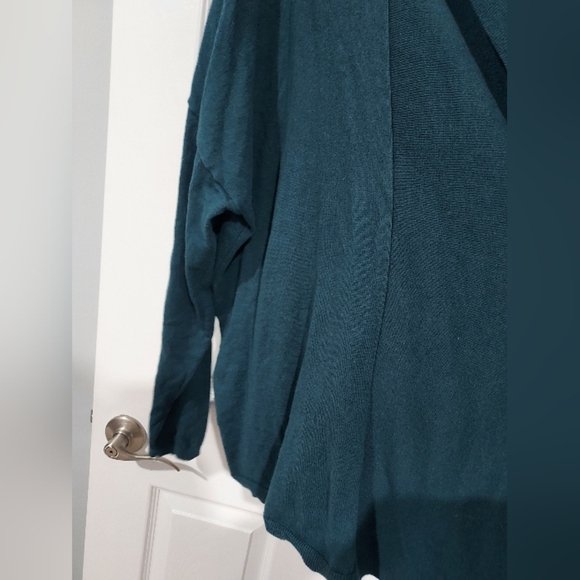 Old Navy Teal Blue Open Front Long Sleeve Cardigan in Size XXL - Picture 6 of 12